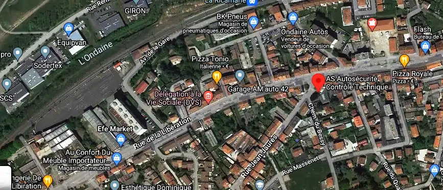 Prix contrôle technique à La Ricamarie