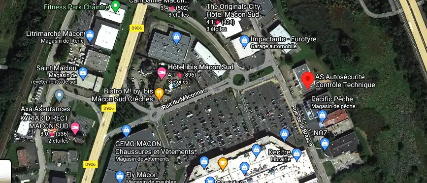 Prix contrôle technique à Chaintré