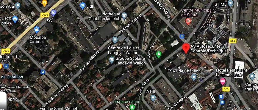 Prix contrôle technique à Châtillon