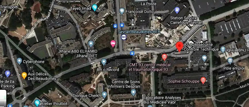 Prix contrôle technique à Sevran