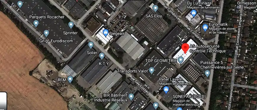 Prix contrôle technique à Chennevières-sur-Marne