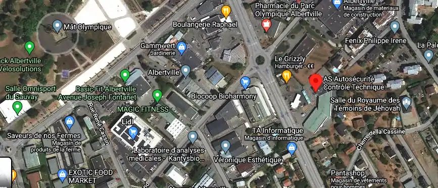 Prix contrôle technique à Albertville