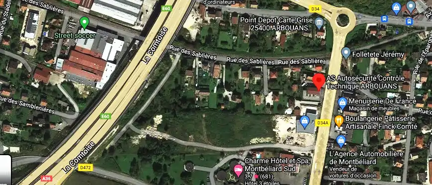 Prix contrôle technique à Arbouans