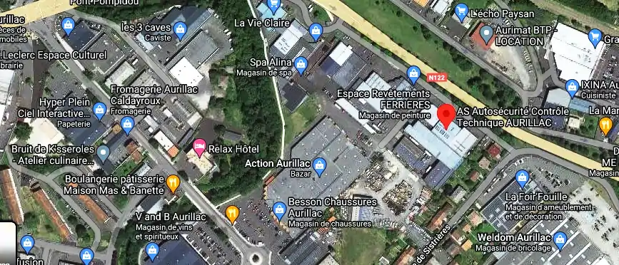 Prix contrôle technique à Aurillac