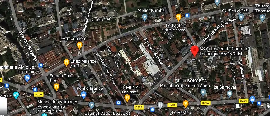 Prix contrôle technique à Bagnolet