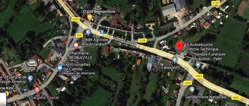 Prix contrôle technique à Bernaville