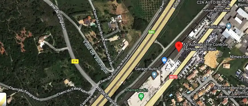 Prix contrôle technique à Bernis