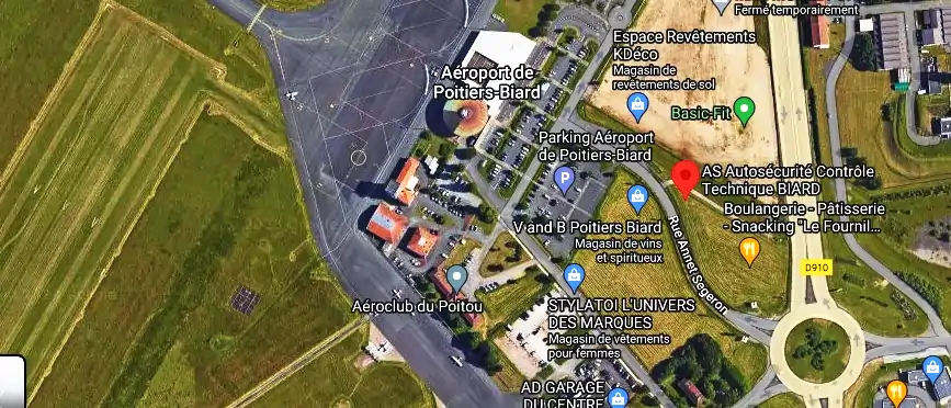 Prix contrôle technique à Biard