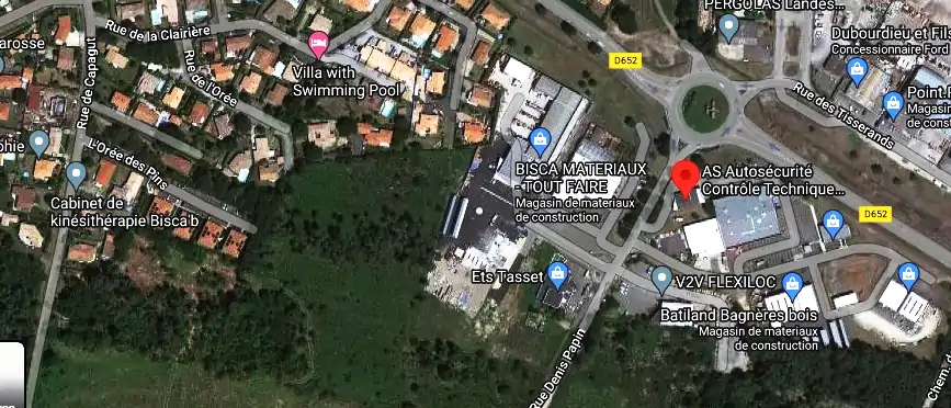 Prix contrôle technique à Biscarrosse