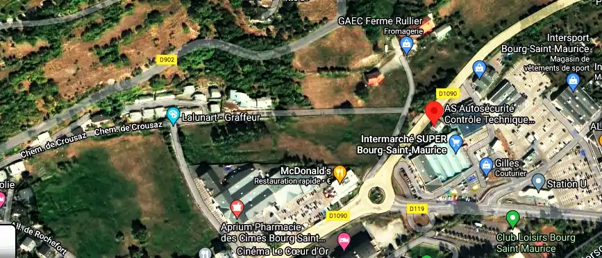 Prix contrôle technique à 73700 Bourg-Saint-Maurice