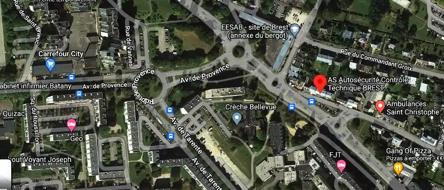 Prix contrôle technique à Brest