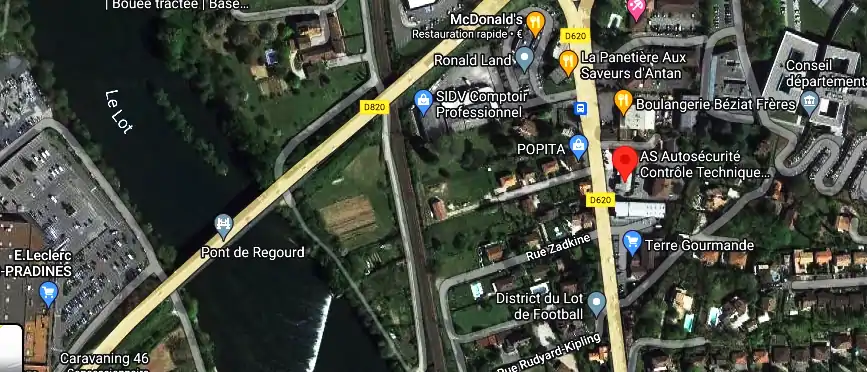 Prix contrôle technique à Cahors