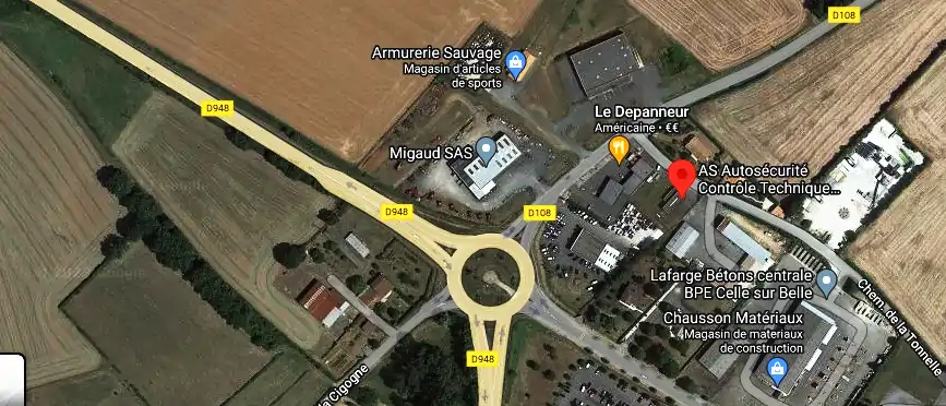 Prix contrôle technique à Celles-sur-Belle