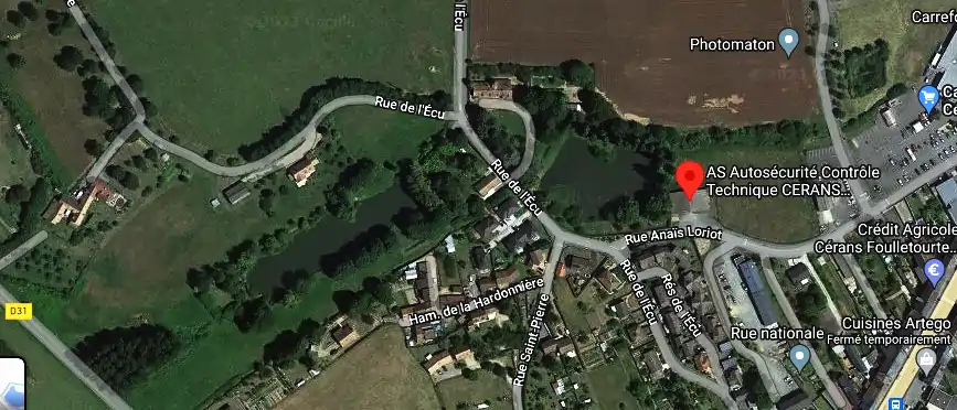 Prix contrôle technique à Cérans-Foulletourte