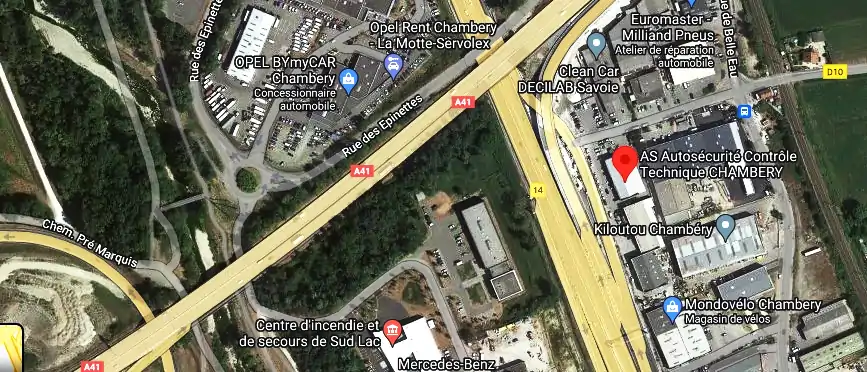 Prix contrôle technique à Chambéry