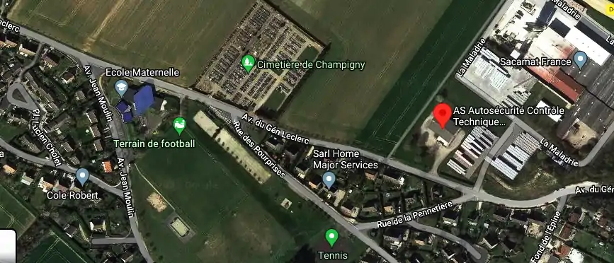 AS Autosécurité Contrôle Technique CHAMPIGNY SUR YONNE à CHAMPIGNY SUR YONNE