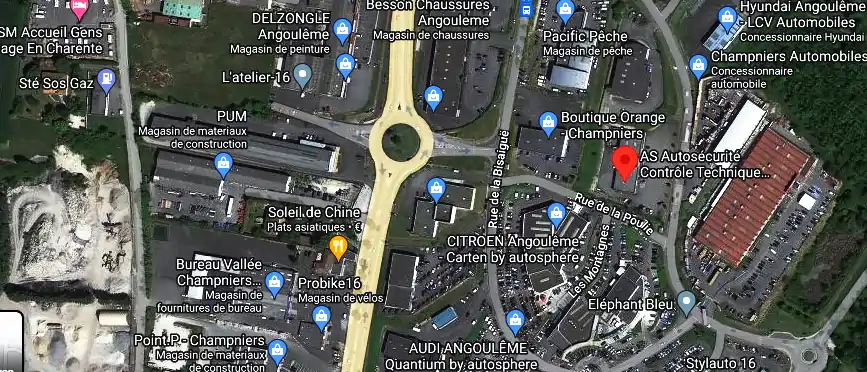 AS Autosécurité Contrôle Technique CHAMPNIERS à Champniers