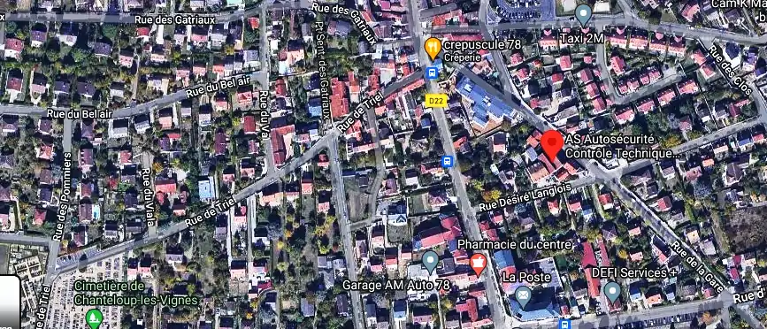 Prix contrôle technique à Chanteloup-les-Vignes