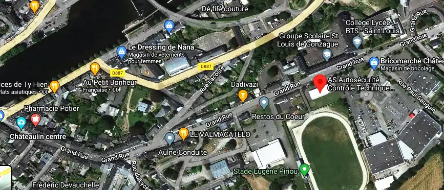 Prix contrôle technique à Chateaulin