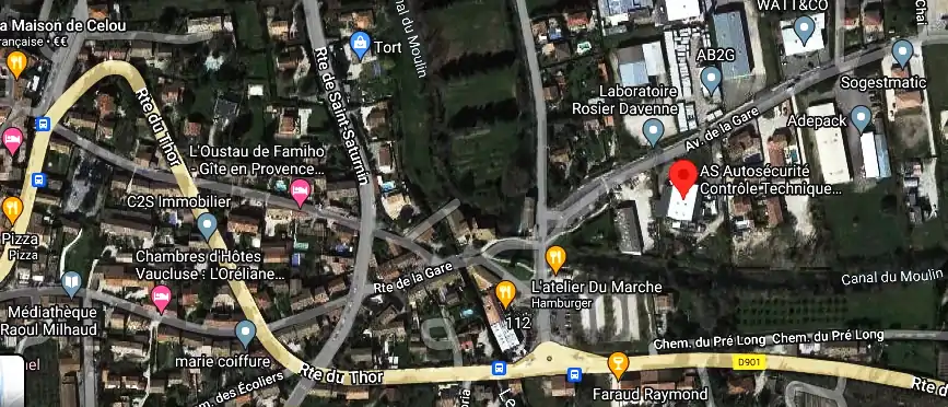 Prix contrôle technique à Châteauneuf-de-Gadagne