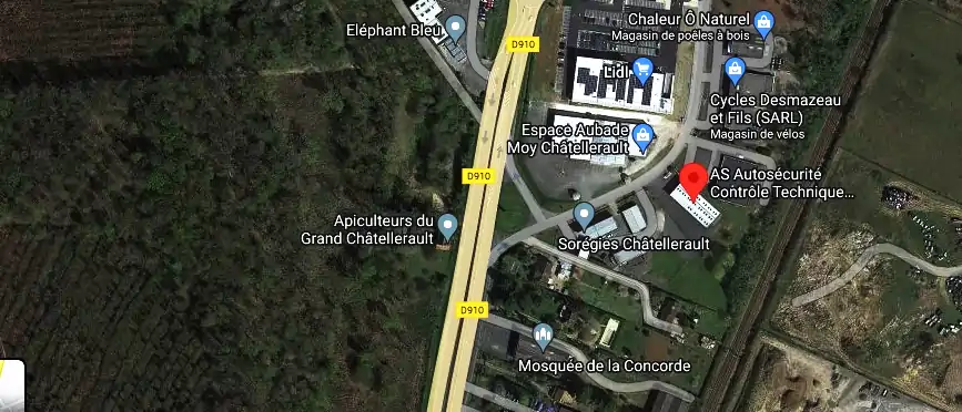 Prix contrôle technique à Châtellerault