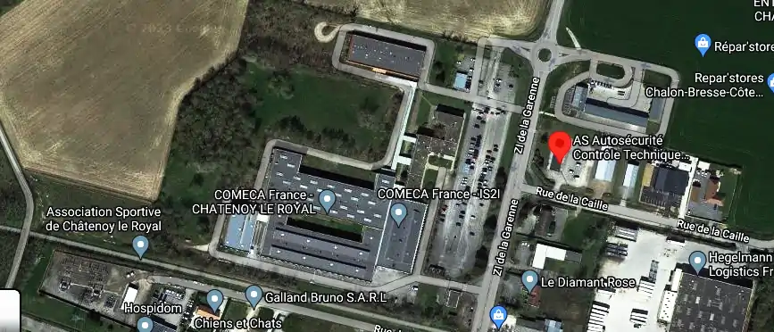 Prix contrôle technique à Châtenoy-le-Royal