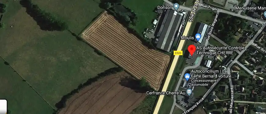 Prix contrôle technique à Cherré-Au