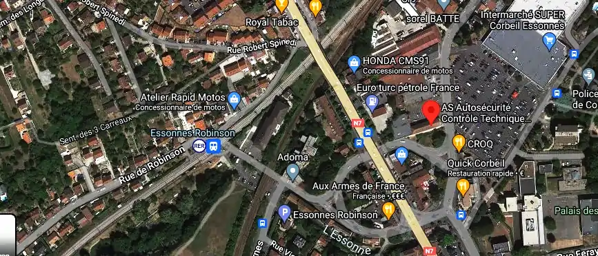Prix contrôle technique à Corbeil-Essonnes
