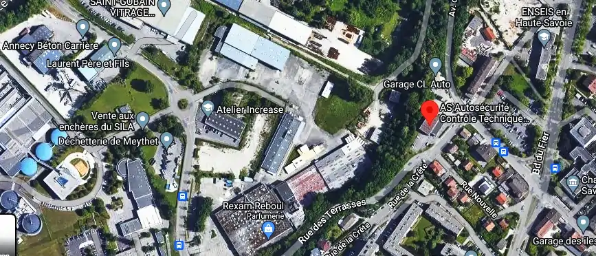 Prix contrôle technique à Annecy