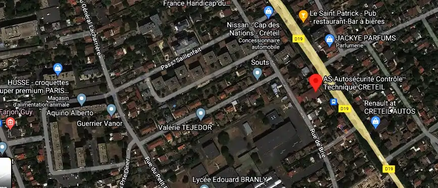 Prix contrôle technique à Créteil