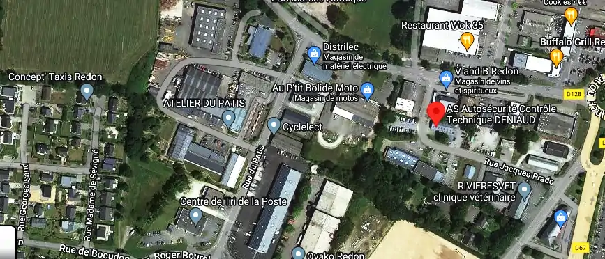 Prix contrôle technique à Redon