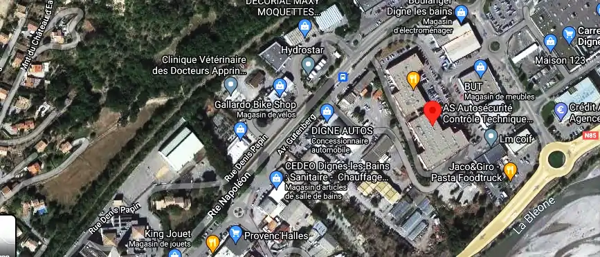 Prix contrôle technique à Digne-les-Bains