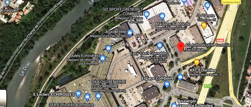 Prix contrôle technique à Échirolles