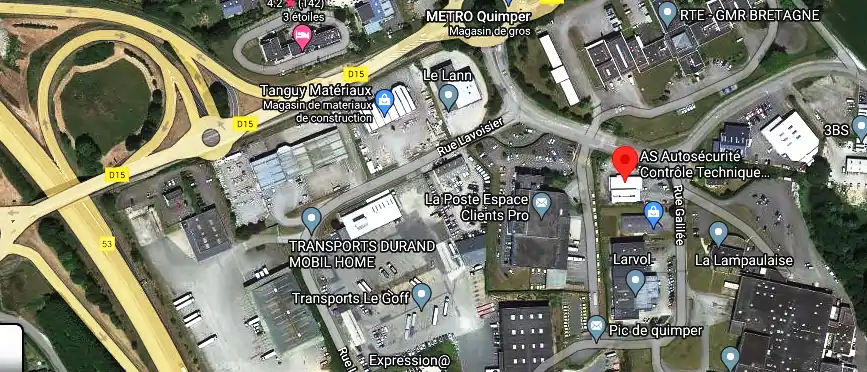 Prix contrôle technique à Ergué-Gabéric