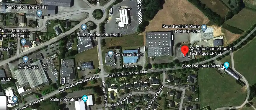 Prix contrôle technique à Ernée