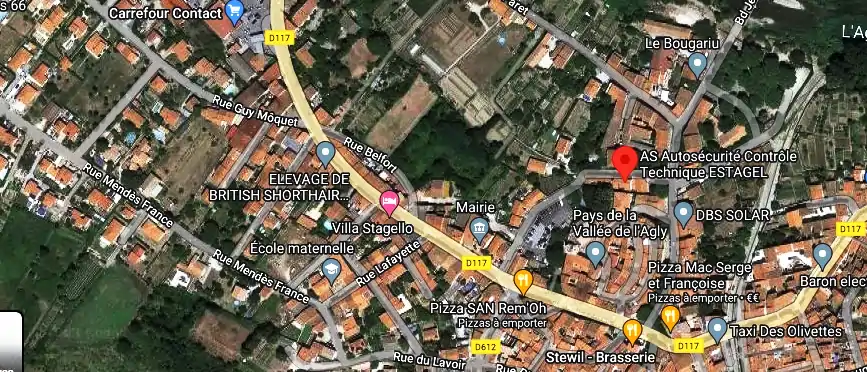 Prix contrôle technique à Estagel