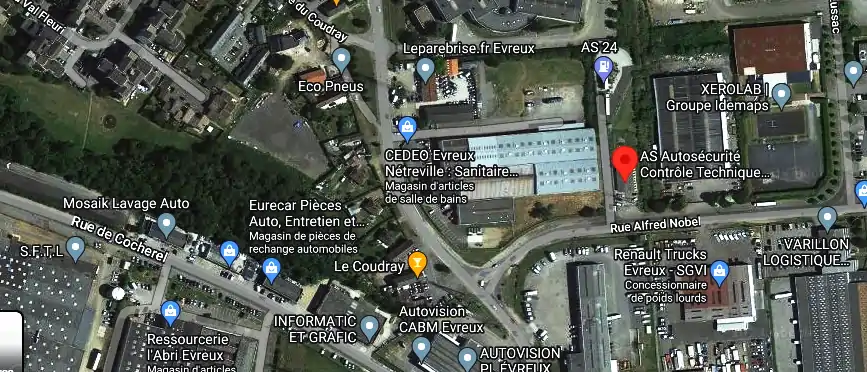 Prix contrôle technique à Évreux