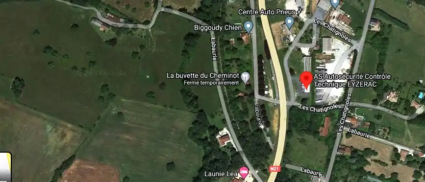 Prix contrôle technique à Eyzerac