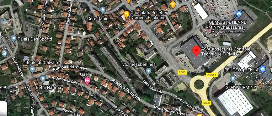 Prix contrôle technique à Firminy