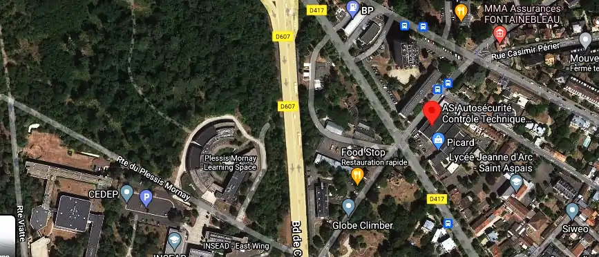 Prix contrôle technique à Fontainebleau