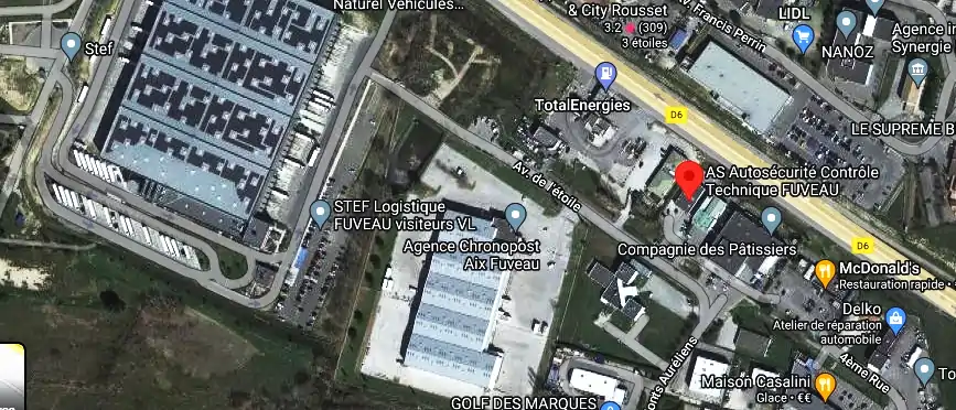 Prix contrôle technique à Fuveau