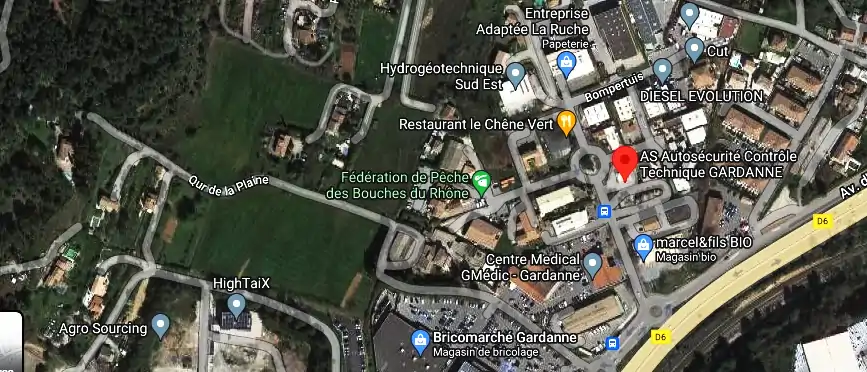 Prix contrôle technique à Gardanne