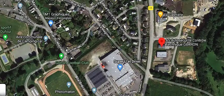 Prix contrôle technique à Gorron