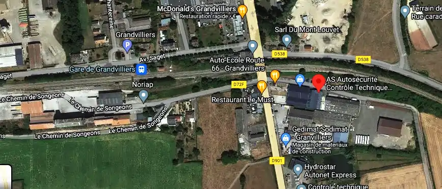 Prix contrôle technique à Grandvilliers