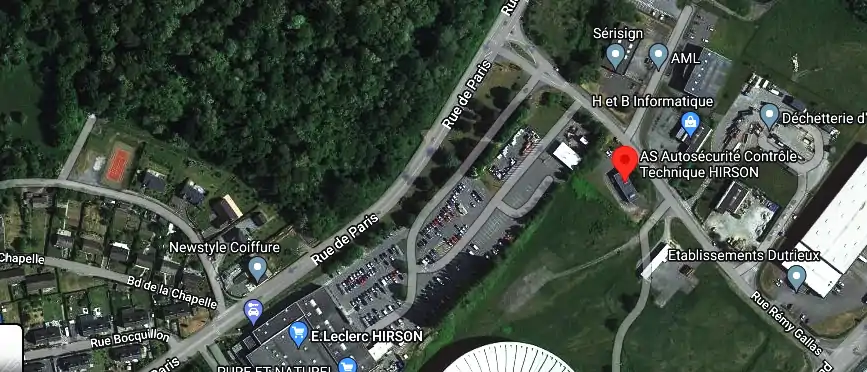 Prix contrôle technique à Hirson