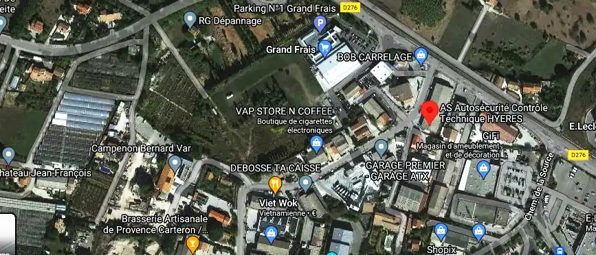 Prix contrôle technique à Hyères