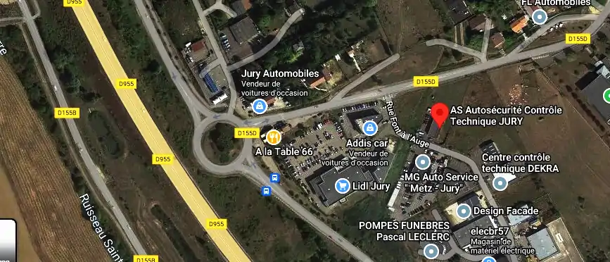 Prix contrôle technique à Jury