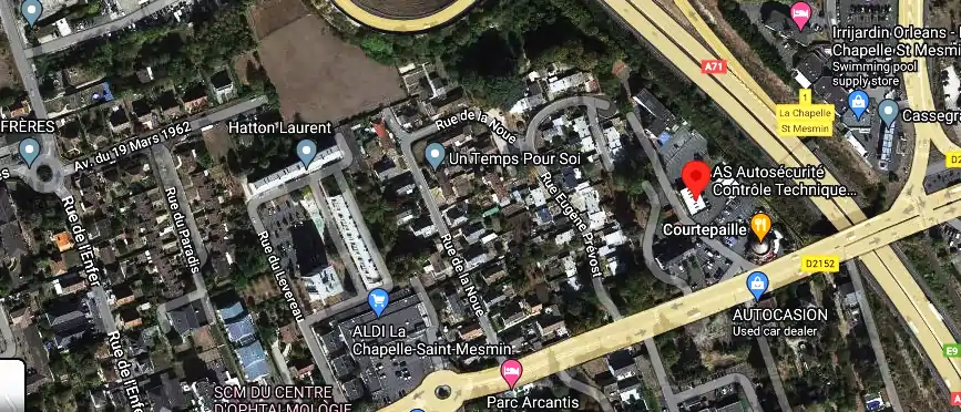 Prix contrôle technique à La Chapelle-Saint-Mesmin