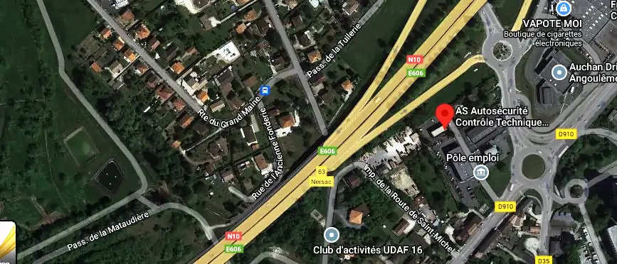 Prix contrôle technique à La Couronne