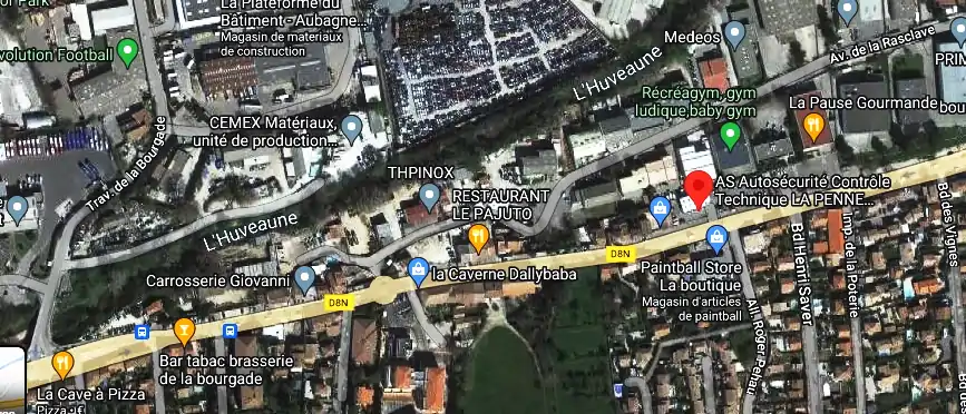 Prix contrôle technique à La Penne-sur-Huveaune